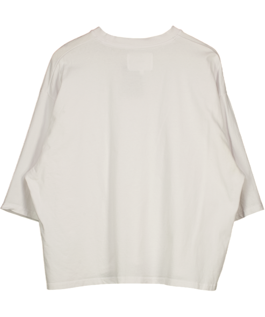 eme studios White Oversized T-shirt UK M