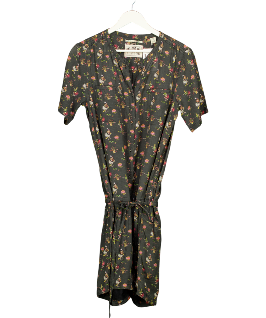 Maison Scotch Multicoloured Z710 Cruise Collection Jumpsuit UK 10