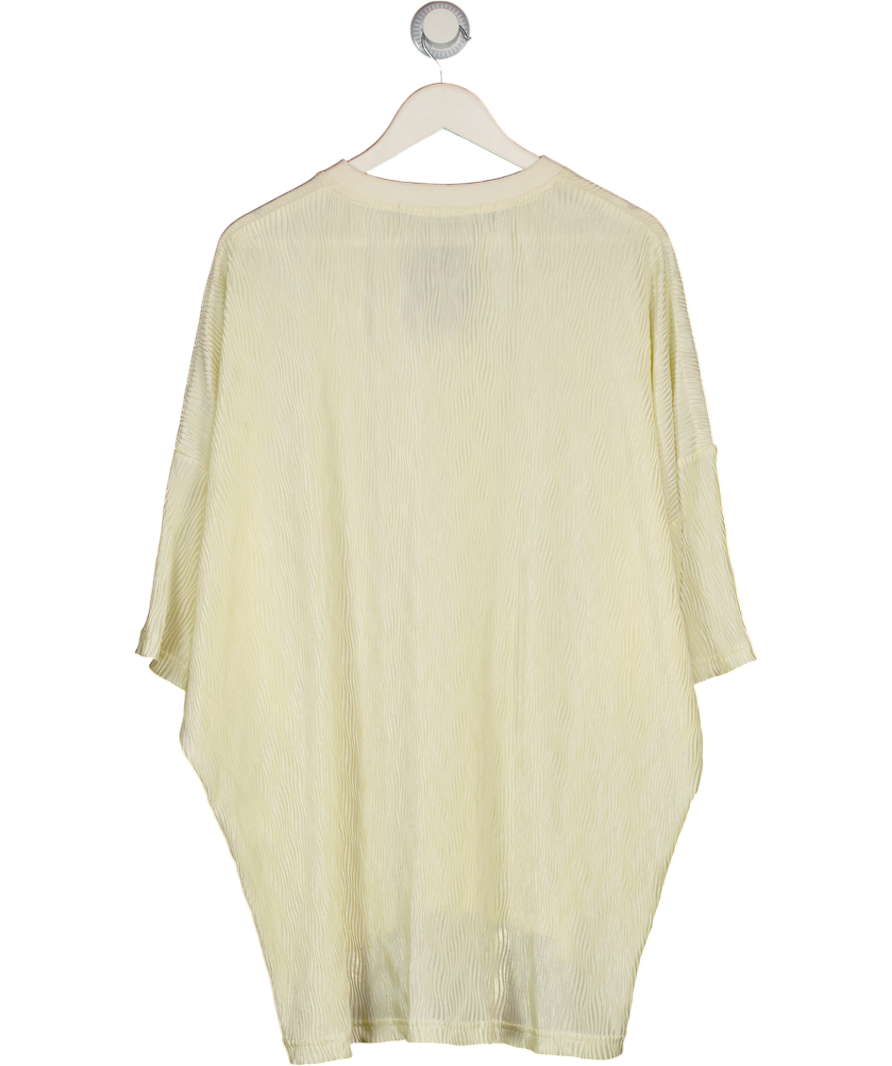 Formerly Known As Cream Textured 'the Classic' T-shirt UK M