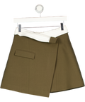 ANNA QUAN Green Darcy Skirt (khaki Green) UK 8