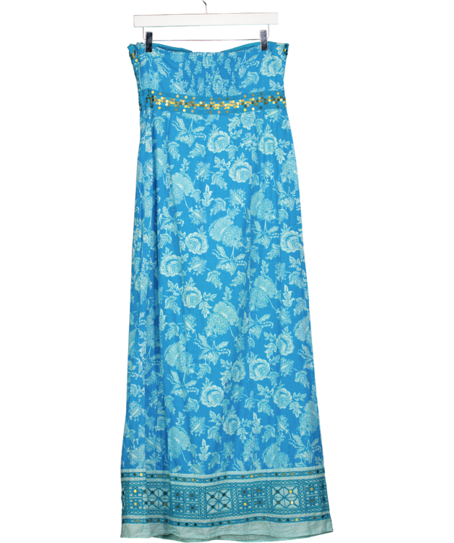 Monsoon Blue B273 - Bandeau Dress UK 10
