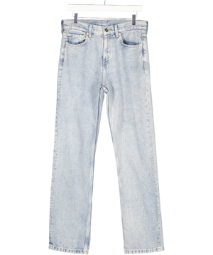 M&S Blue Straight Fit Light Wash Jeans W30