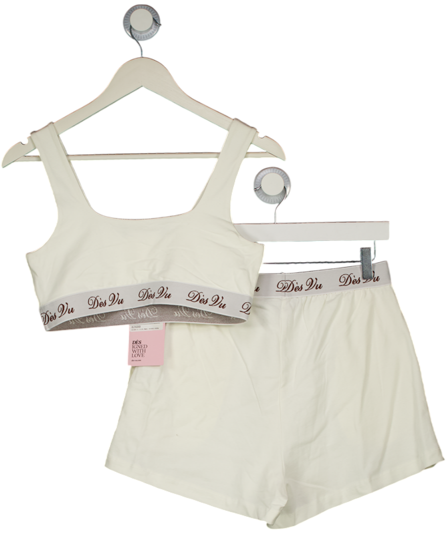 DESVU Cream 2-piece Lounge Set UK S