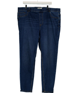 New Look Blue Wide Leg Jeans UK 22