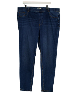 New Look Blue Wide Leg Jeans UK 22