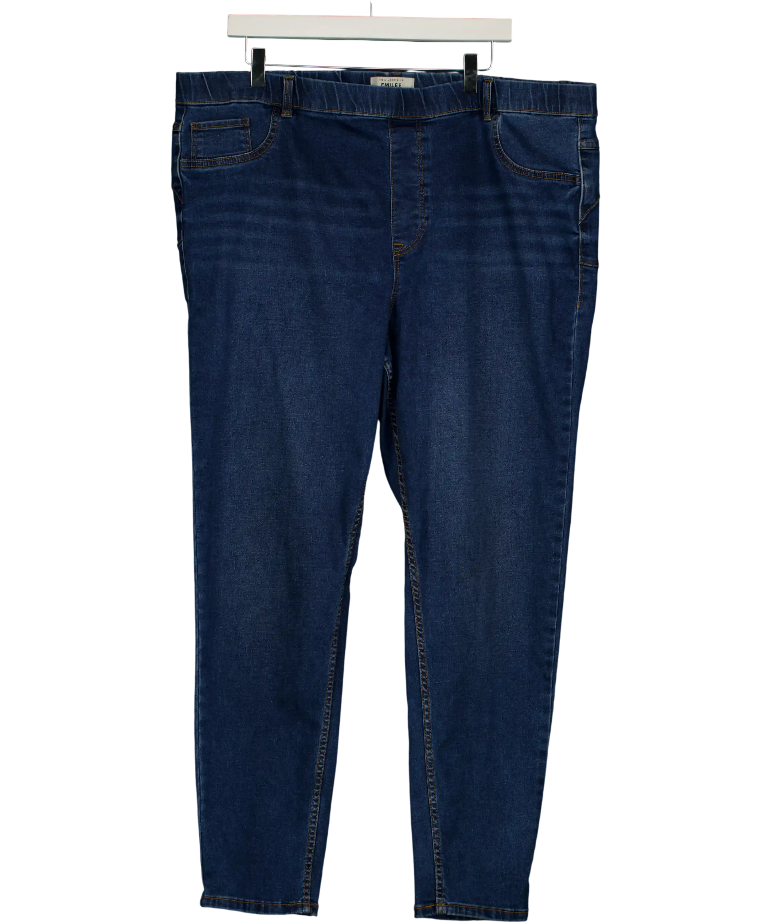 New Look Blue Wide Leg Jeans UK 22