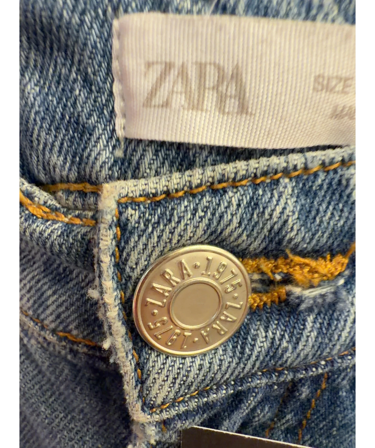 ZARA Blue Colour, size 7 Years — detail