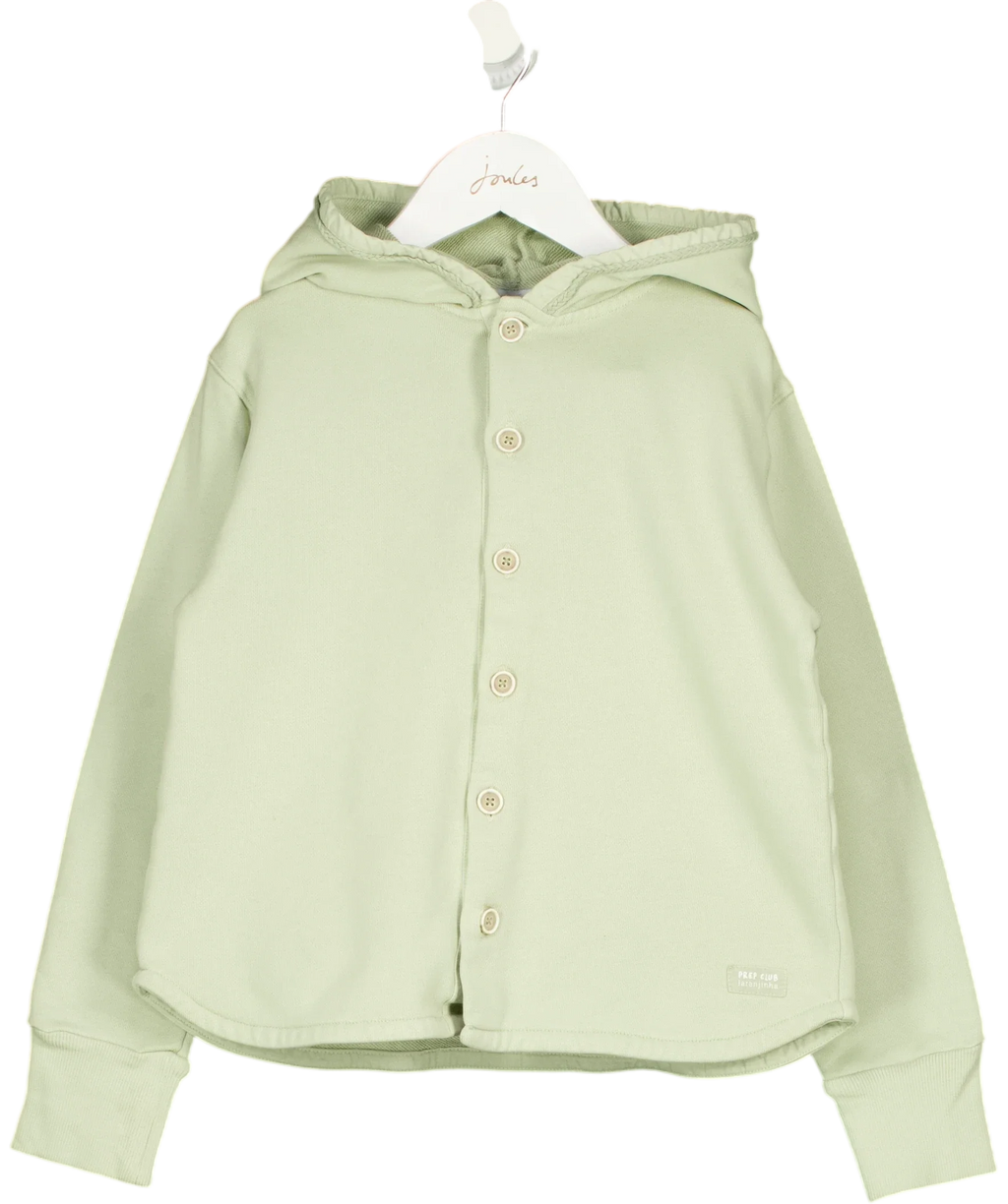 laranjinha Green Sweater Plain Carded Jersey 5 Years — Front