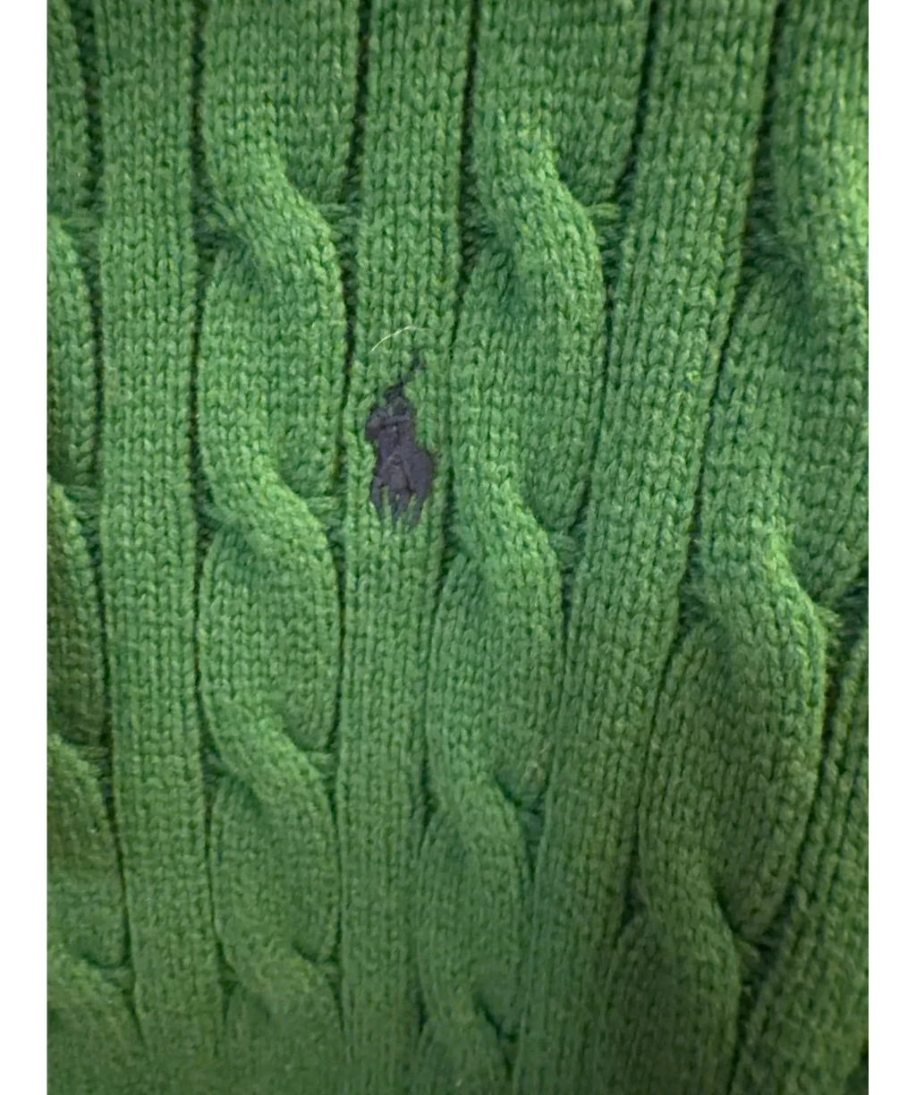 Polo Ralph Lauren Green Colour, size 6 Years — fabric detail
