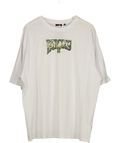 New Era White NBA Milwaukee Bucks Championship Oversized T-Shirt White, size UK XL — front