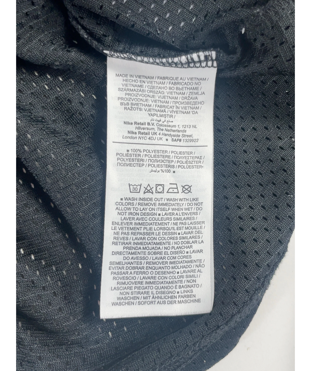 Nike Black Sportswear Dance Long Sleeved Jersey Black, size UK L — label