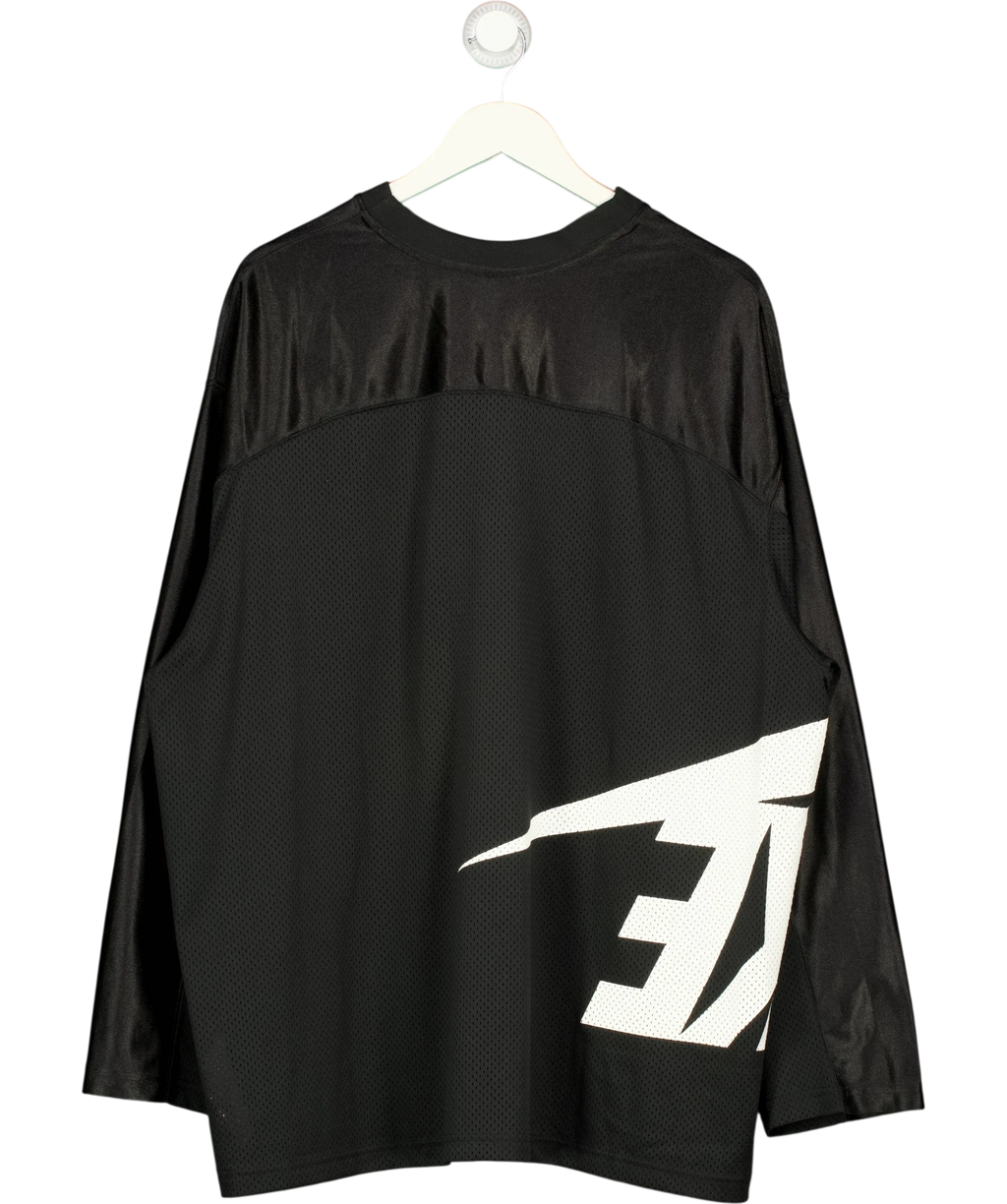 Nike Black Sportswear Dance Long Sleeved Jersey Black, size UK L — back