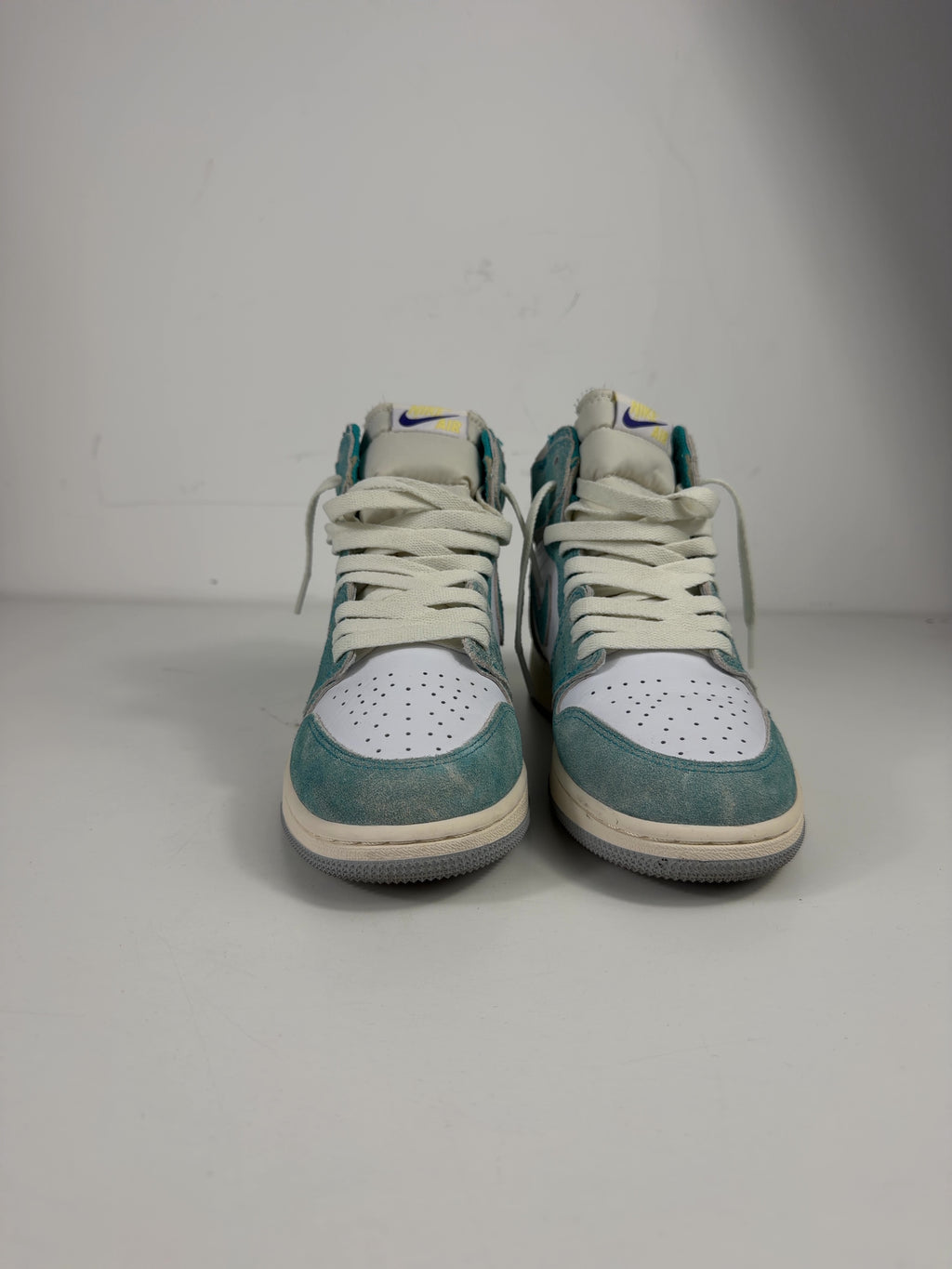 Nike Green QC Nike Air Jordan 1 Retro High OG Turbo Green Trainers, size UK 6 EU 39 👠 — detail