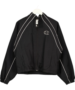 Champion Black Piping Track Jacket UK XL