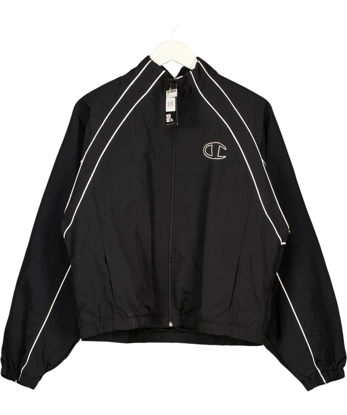 Champion Black Piping Track Jacket UK XL
