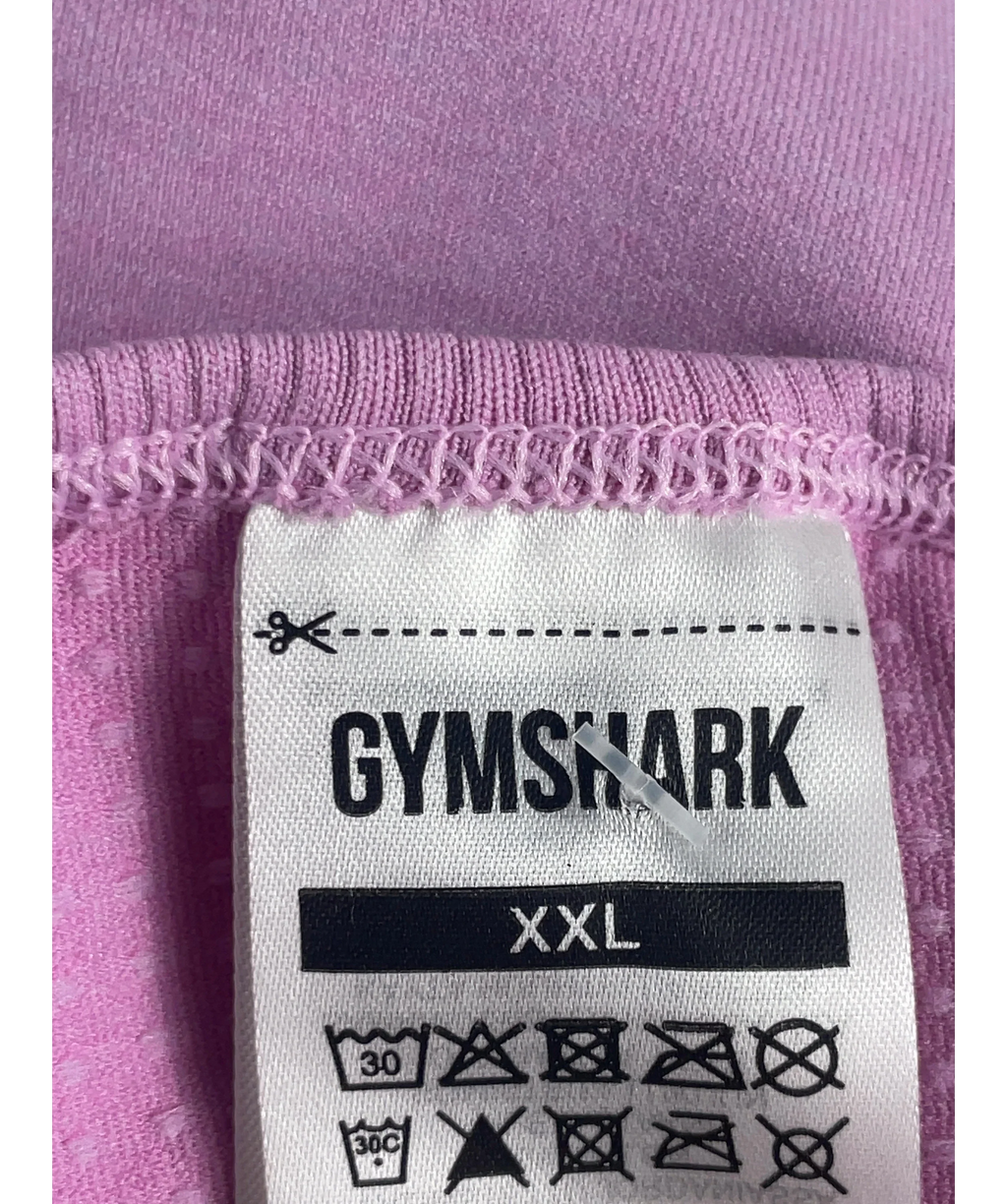 GYMSHARK Purple Seamless 2-Piece T-Shirt & Leggings Set Pink, size UK XXL — detail