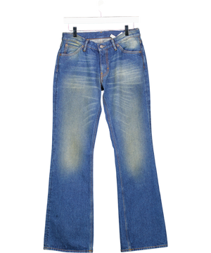 Acne Studios Blue Low-rise Bootcut Organic Jeans L32 W27