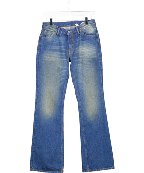 Acne Studios Blue Low-rise Bootcut Organic Jeans L32 W27