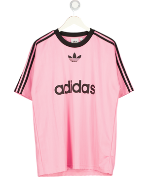 adidas Pink Adicolor Jersey Shirt T-shirt UK M