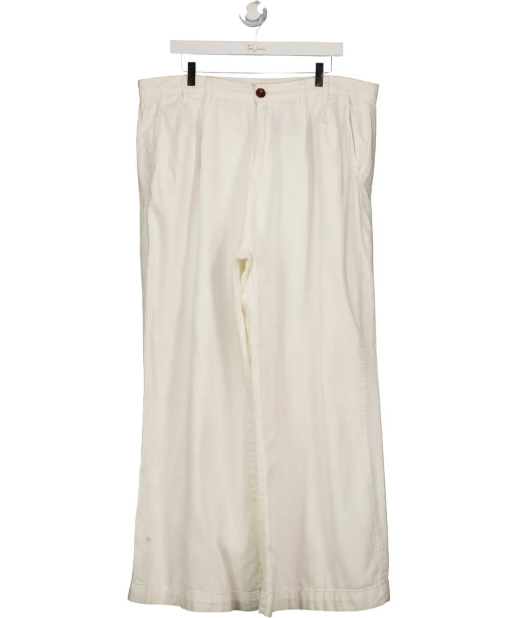 Nobody's Child White High Rise Soho Wide Jeans UK 18