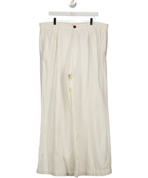 Nobody's Child White High Rise Soho Wide Jeans UK 18