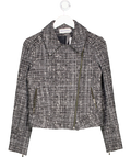 Mary Portas Grey Boucle Collared Jacket UK 10