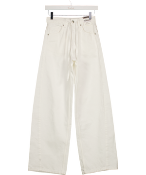 M&S White The Wide-leg Jeans UK 6