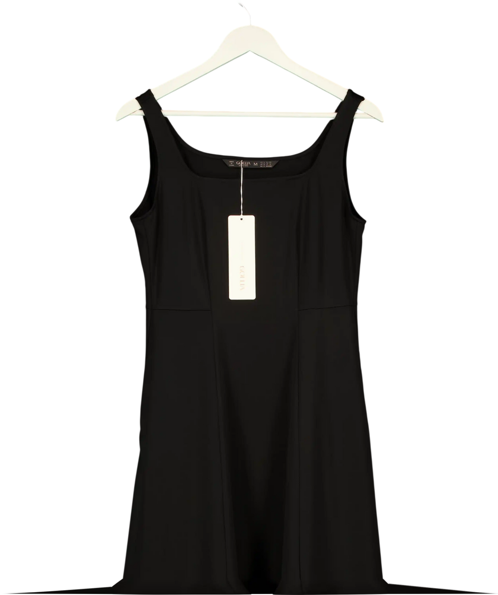 GOELIA Black Tailored Mini Dress UK M