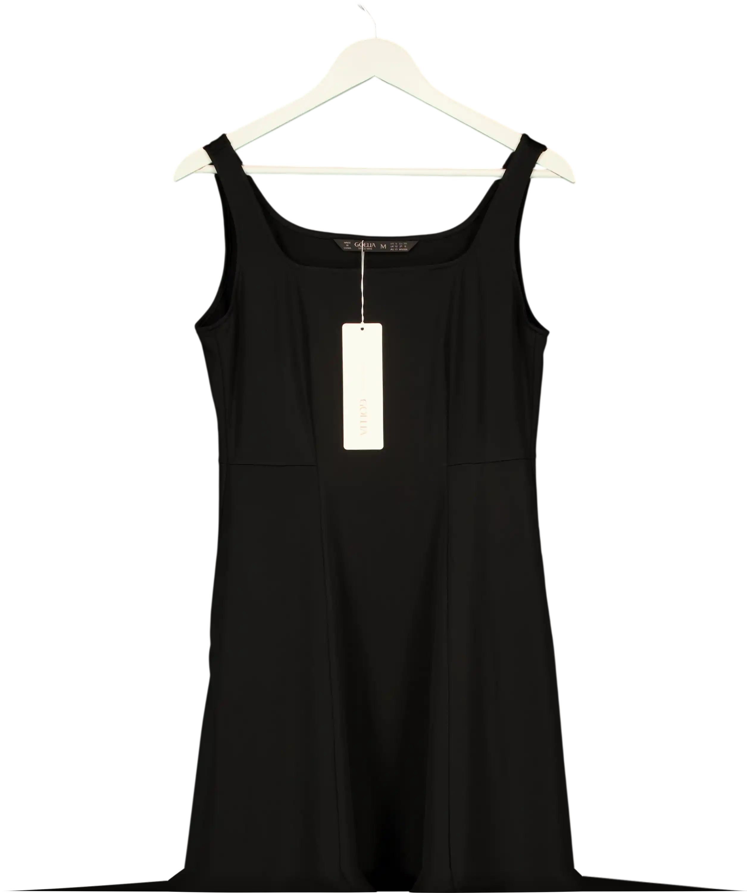 GOELIA Black Tailored Mini Dress UK M