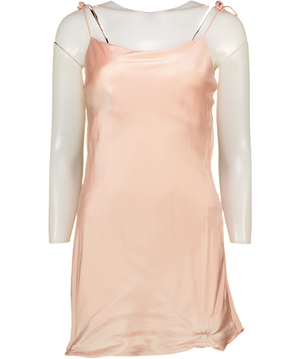 Jacoba Jane Pink Margot 90's Mini Dress UK XS