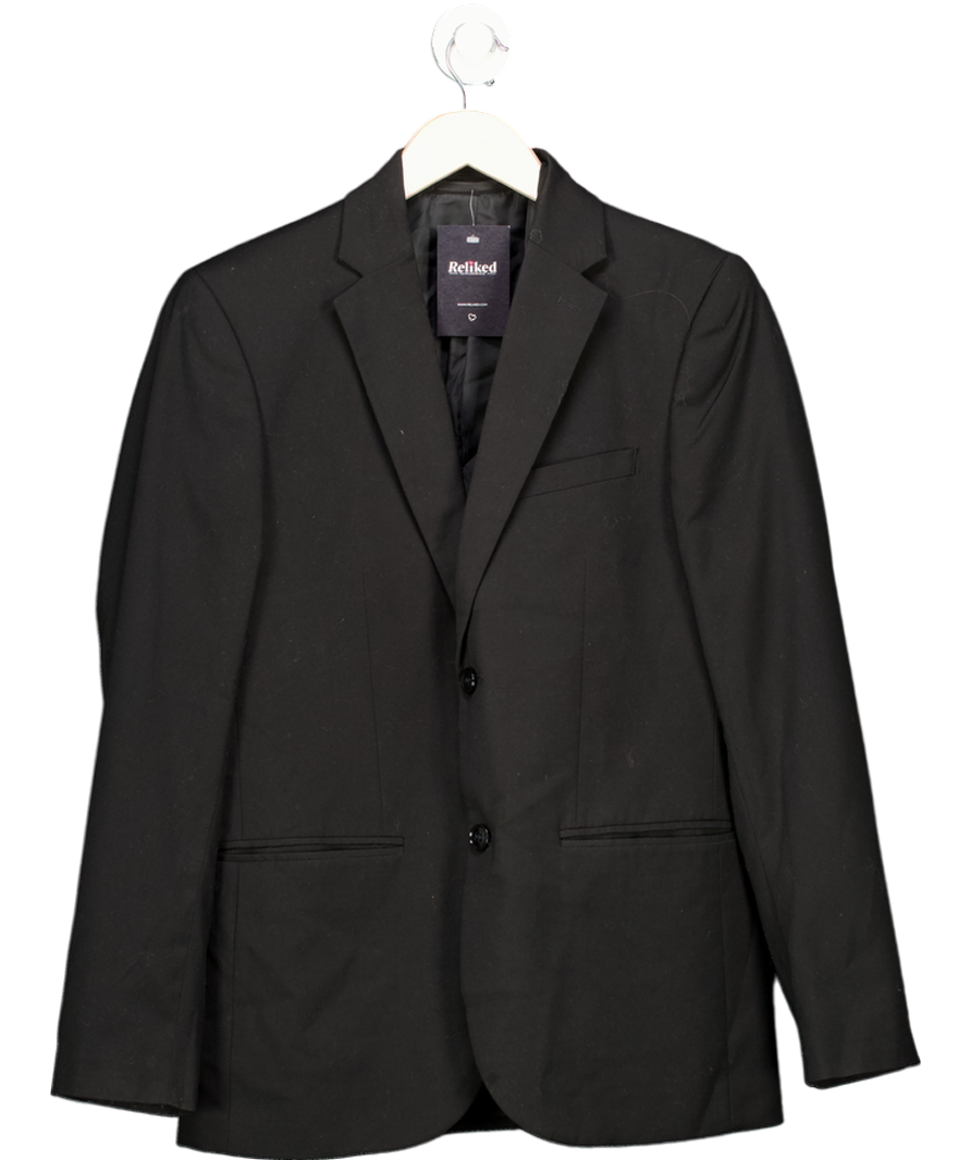 H&M Black Slim Fit Blazer UK 38" CHEST
