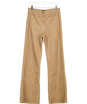 ME + EM Beige Patch Pocket Cord Trousers UK 8