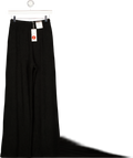 M&S Black Knitted Flared Trousers UK 6