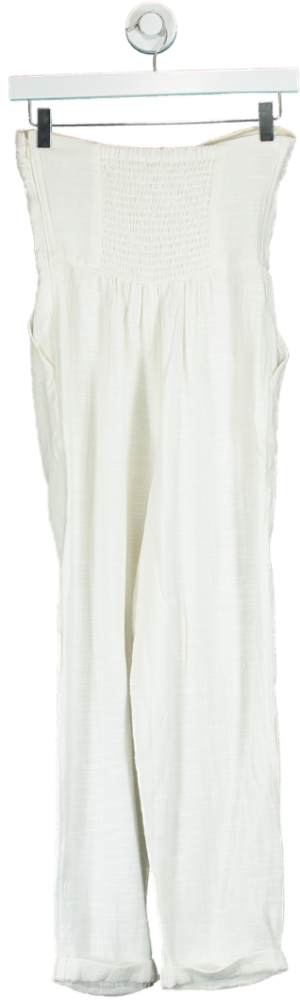 L Space White Gigi Strapless Jumper  UK XS