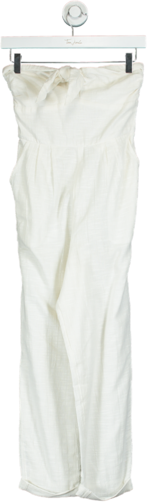 L Space White Gigi Strapless Jumper  UK XS