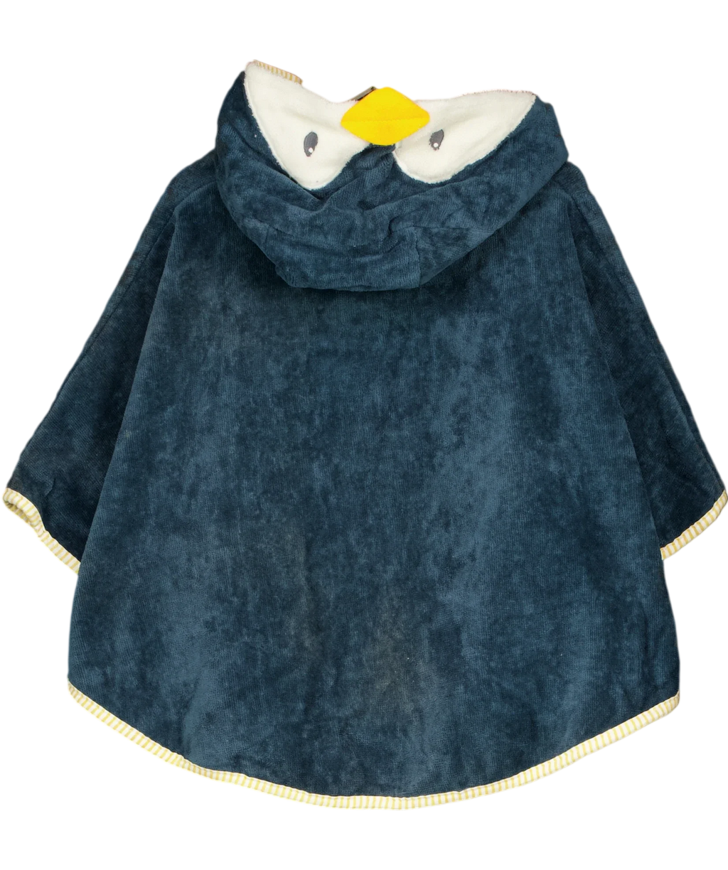 John Lewis Blue Cape Soft Fitted Sweatshirt 4 Years — Back