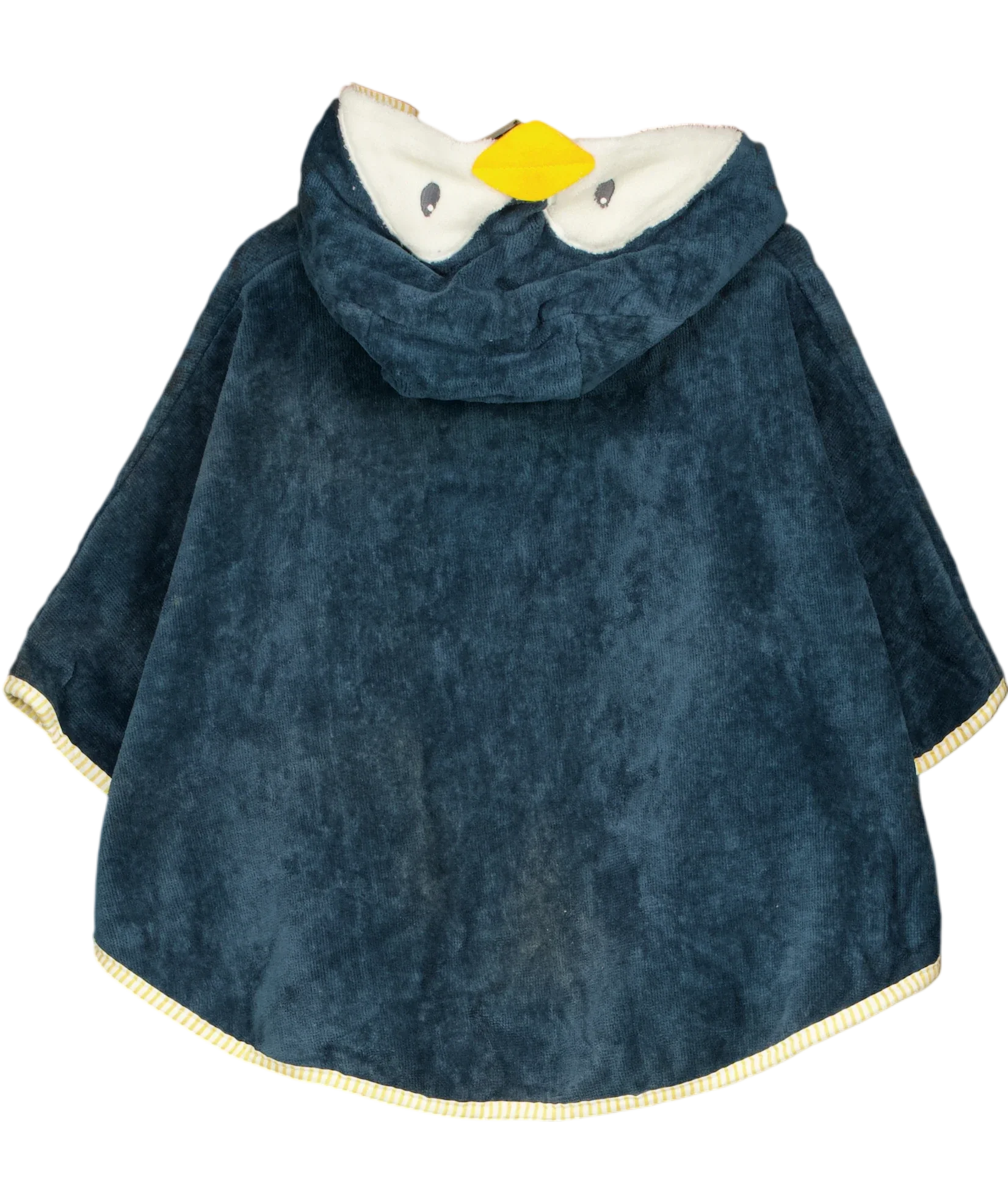 John Lewis Blue Cape Soft Fitted Sweatshirt 4 Years — Back
