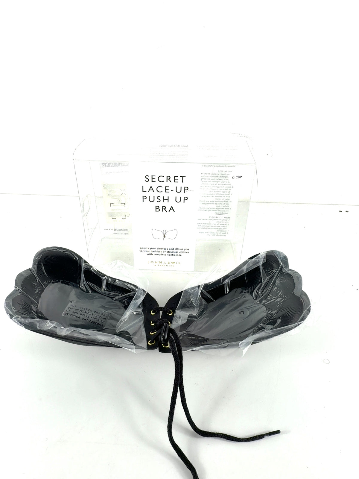John Lewis Black Colour, size UK 34D — back