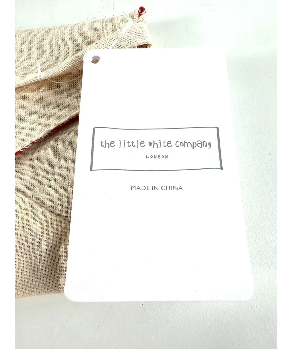 The White Company Beige Letter To Father Christmas One Size — Brand