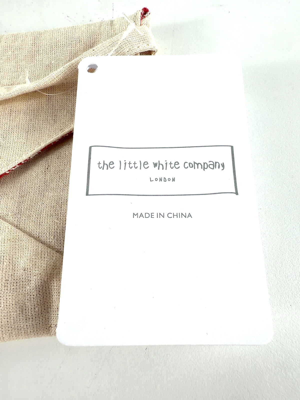 The White Company Beige Letter to Father Christmas — detail