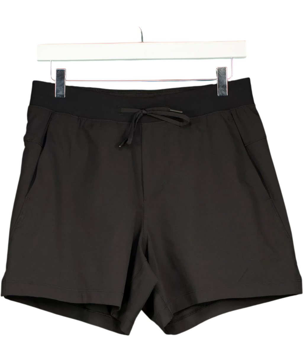 Lululemon Black Running Shorts UK S — Front