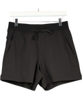 Lululemon Black Running Shorts UK S — Front