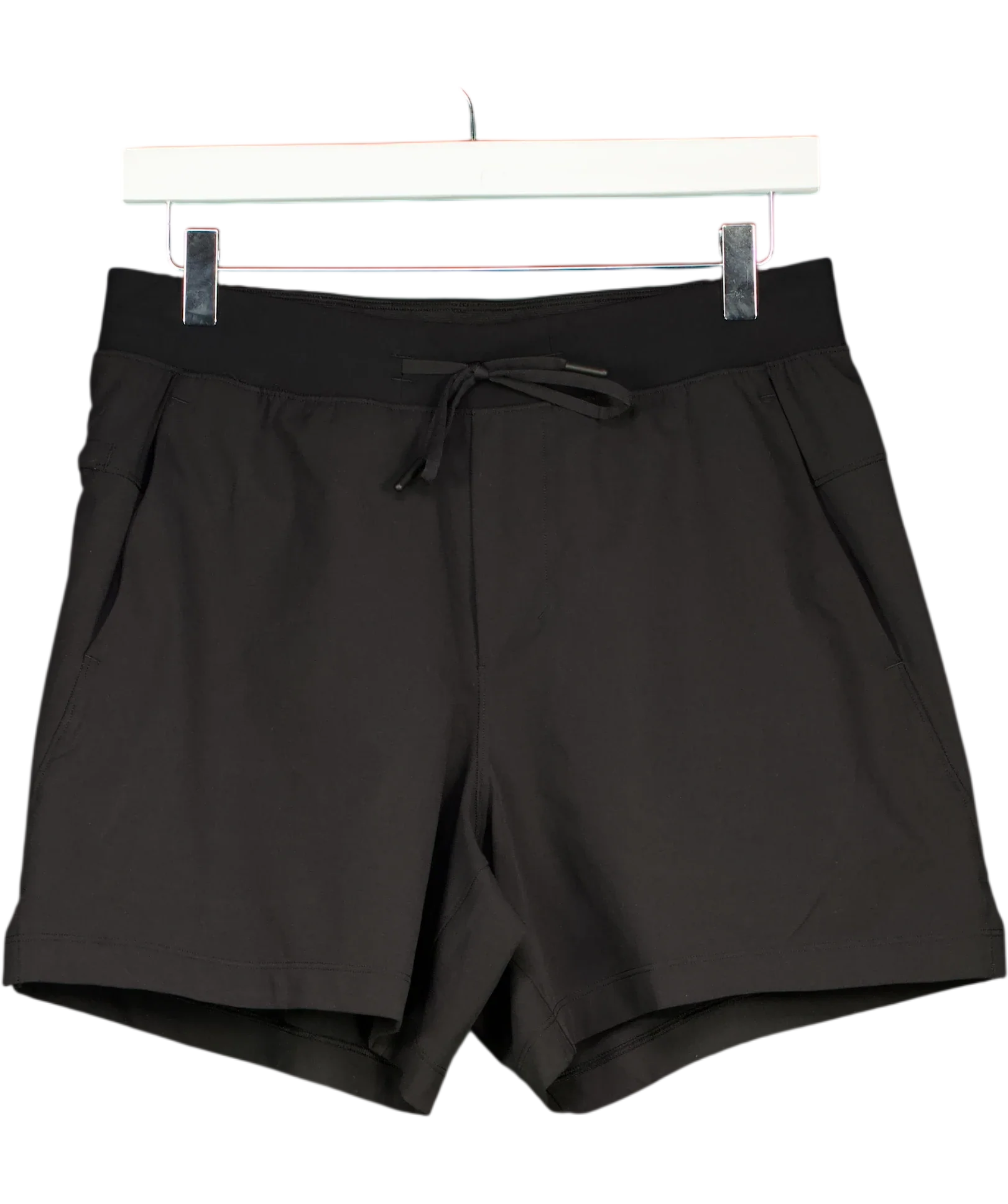 Lululemon Black Running Shorts UK S — Front