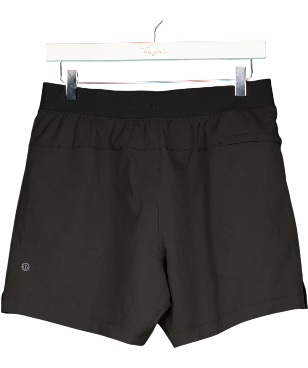 Lululemon Black Running Shorts UK S — Back