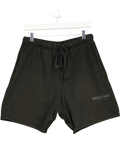 essentials Black Jogger Shorts UK M — Front