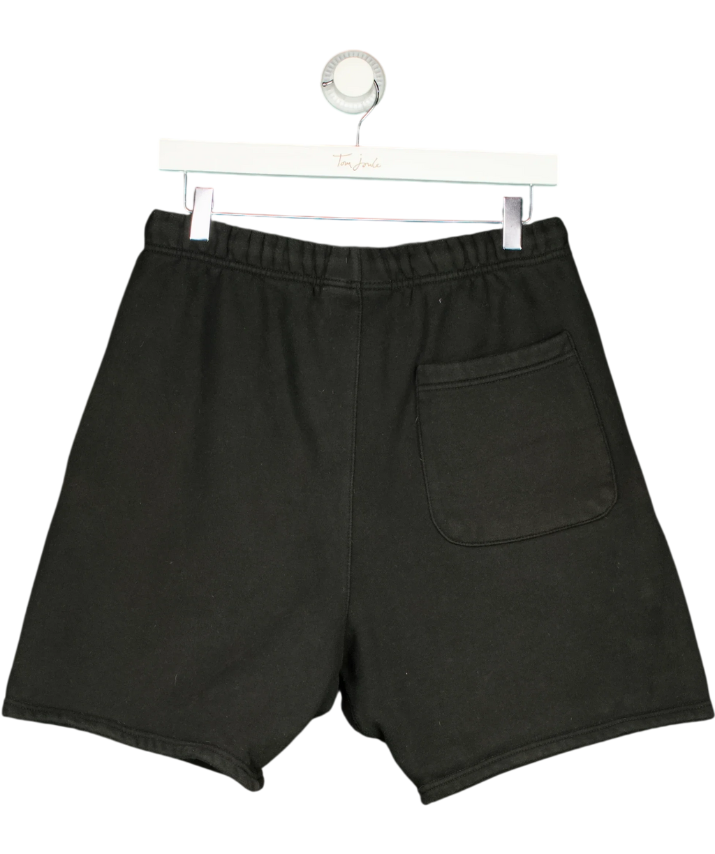 essentials Black Jogger Shorts UK M — Back