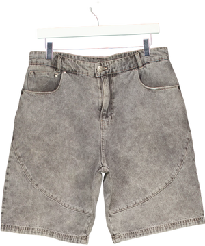 BrotherandKin Grey Denim Shorts UK M