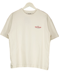 about:blank Cream Blazon T-shirt UK M — Front
