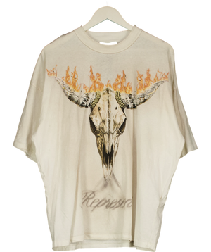 Represent Beige British Cowboys T-shirt UK M