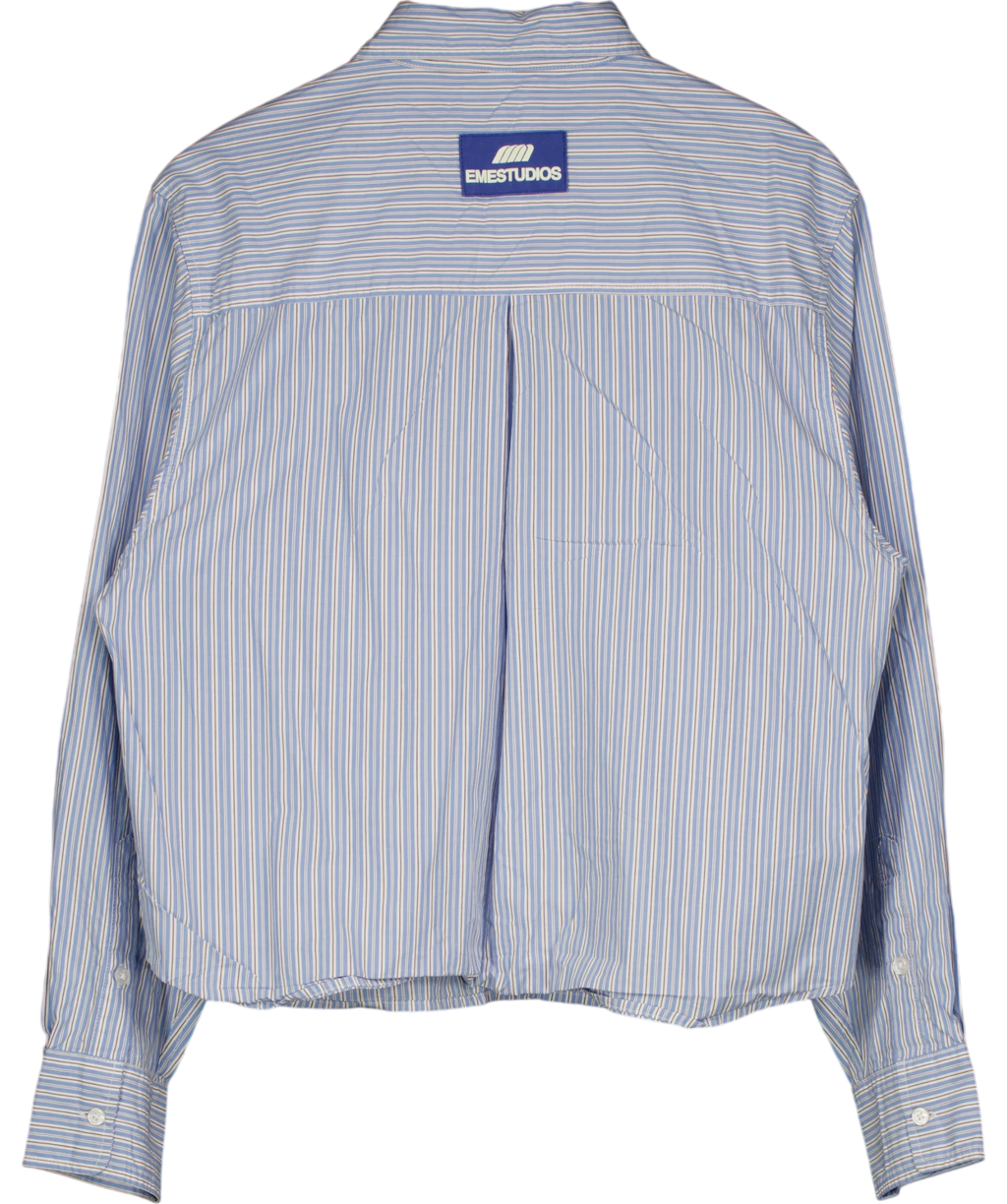 EME STUDIOS Blue Dock Sky Shirt UK S — Back